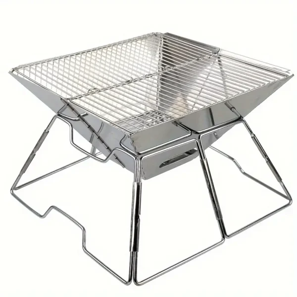 Portable Stainless Steel Folding Grill