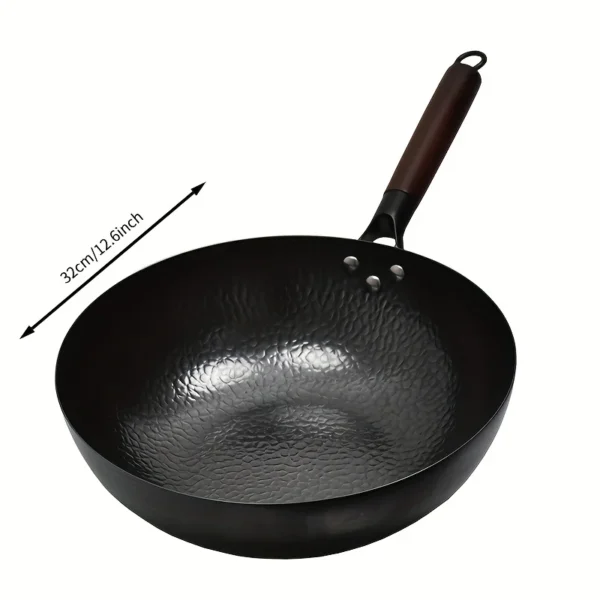 Heavy-Duty Cast Iron Wok