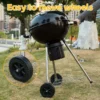 Portable Round BBQ Grill Kettle
